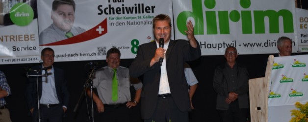 Toni Brunner, Parteipräsident Schweiz